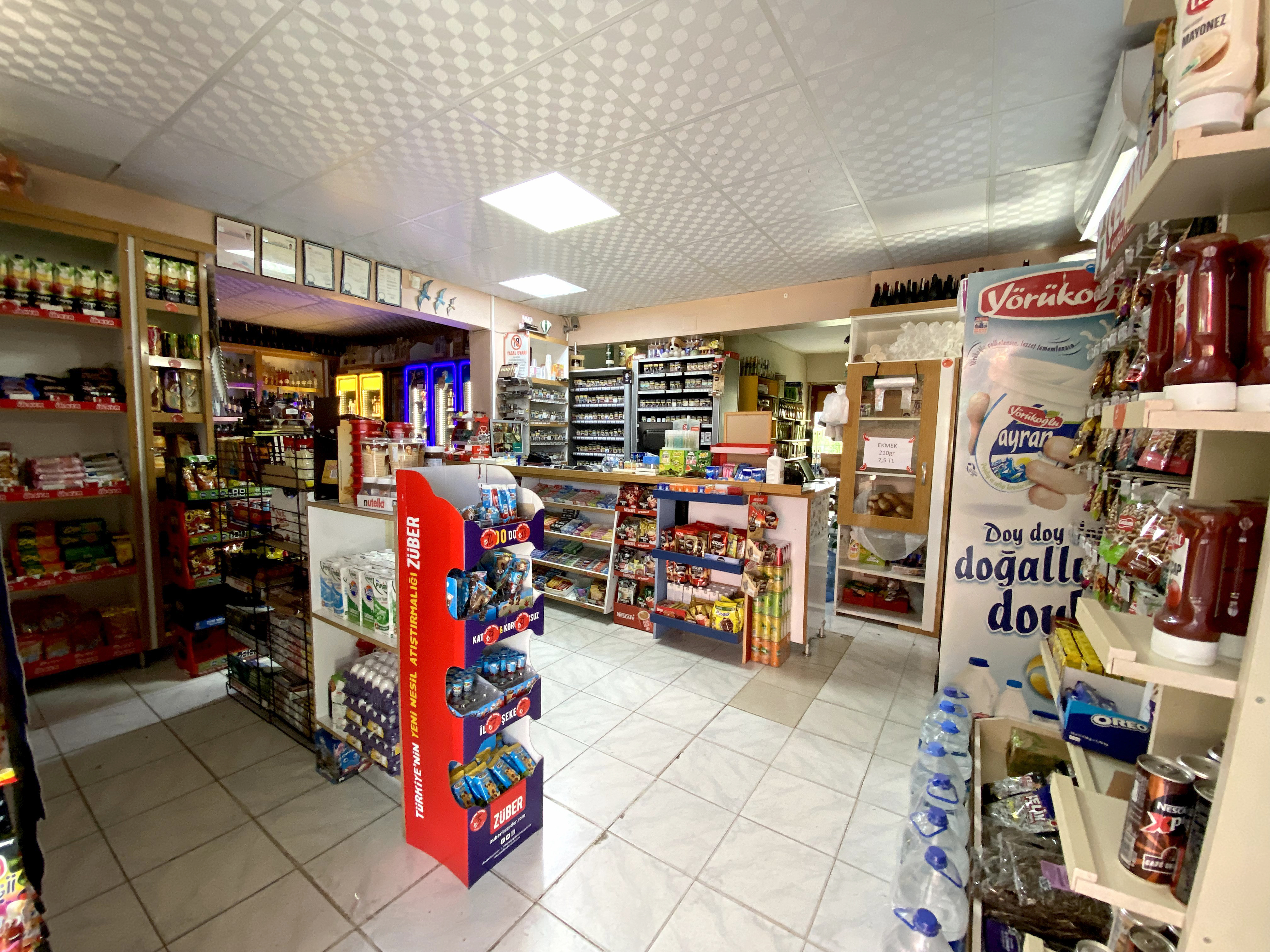 Konyaaltı'nda Yüksek Cirolu Tüp-Su Bayili Devren Kiralık Market